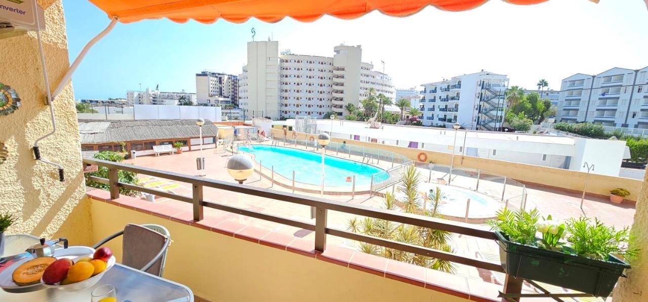 Bright Apartment Playa Del Ingles Bagian luar foto