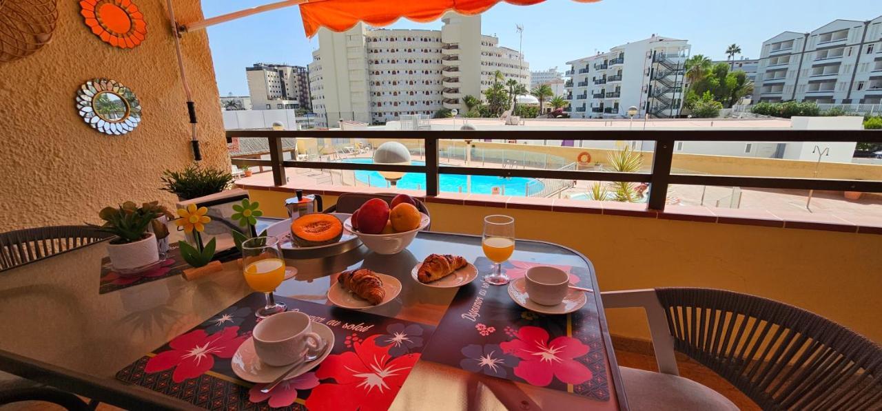 Bright Apartment Playa Del Ingles Bagian luar foto