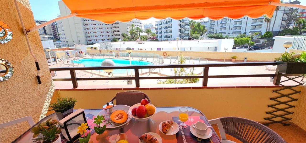 Bright Apartment Playa Del Ingles Bagian luar foto